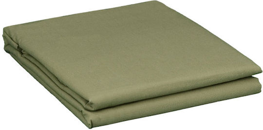 Sunshine Sunshine Bettlaken Set mit 1 Kopfkissenbezug für Einzelbett 160x240cm Khaki