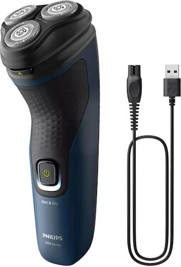 Philips S1151/00 Περιστρεφόμενη Ξυριστική Μηχανή Σώματος / Προσώπου Επαναφορτιζόμενη