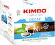 Tablete Espresso ESE Kimbo Decafeinizat 50 Bucăți