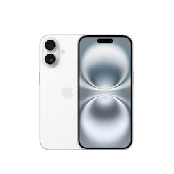 Apple iPhone 16 (8GB/256GB) Alb Refurbished Gra...