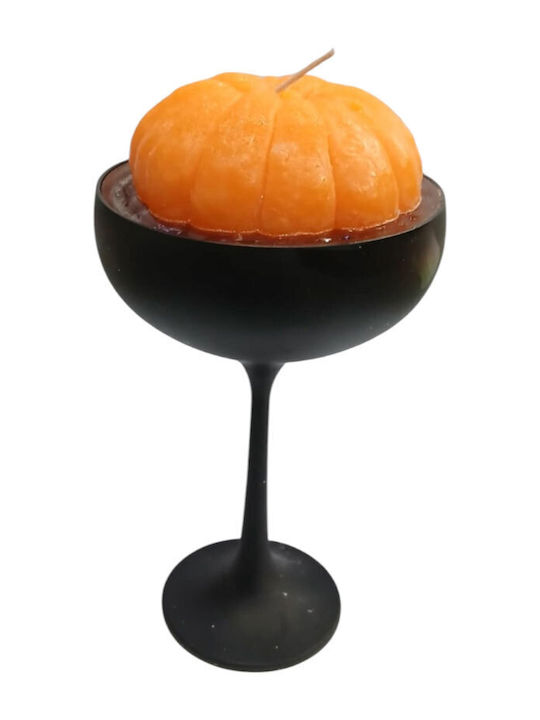 Lustige Humorvolle Osterkerze Mandarine Schokolade Glas Schwarz Glas Lm-297-2