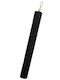 Easter Candle Round Black Beeswax Made of Beeswax