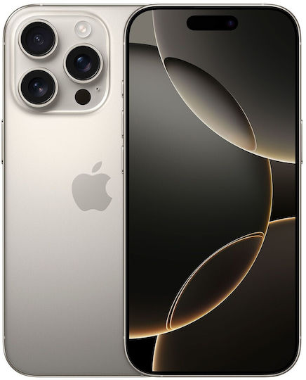 Apple iPhone 16 Pro (8GB/256GB) Natural Titanium Generalüberholter Zustand A