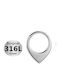 Amalfi Accessories Ohrringe Piercing Clicker