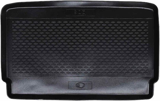 Trunk Space Mat Black Suitable for Peugeot 208 E-208