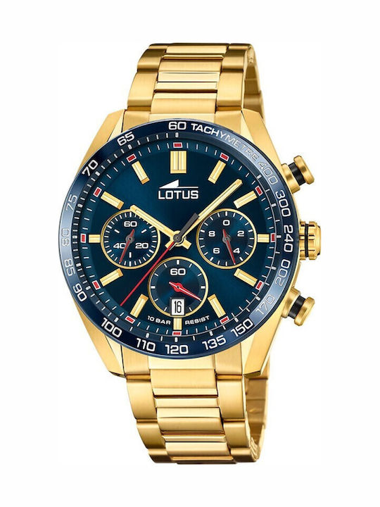 Lotus Watches Мъжки Часовник На Батерия Със Зла...