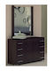 Masă de machiaj Wenge 100x39x71cm