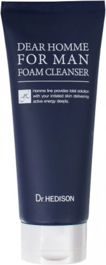 Dr. Hedison Dear Homme Spumă Curățare Față cu Acțiune Calmare și Hidratare 140ml