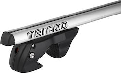 Menabo Aluminum Car Roof Bars Sherman Silver 120 Cm Silver Color Mazda 626 Break 5 Doors 1988>2002 Raised Rails Parallel Bars Set 2 Pieces 9590/mb Mp.9590/mb-165 Menabo Aluminum Car Roof Bars Sherman Silver 120 Cm Silver Color Mazda 626 Break 5 Doors 1988>2002 Raised Rails Parallel Bars Set 2 Pieces 9590/mb Mp.9590/mb-165