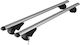 Menabo Car Roof Bars Aluminum Brio 120 Cm Silver Color Cupra Ateca 5 Doors 2018 Raised Rails Parallel Bars Gap 2 Pieces 4000/mb Mp.4000/mb-53