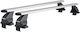 Menabo Komplettes Set Autodachträger aus Aluminium Omega Plus L 130 cm Silber Kia Sportage QL 5-Türen 2016–2021 2 Stück 9660 Mb+14730 Mb Mp.ki.14730/mb-omgps-8