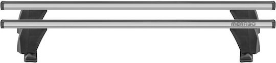 Menabo Complete Set Aluminum Car Roof Bars Delta M 123 Cm Silver Alfa Romeo 159 Sportwagon 5 Doors 2006>2013 2 Pieces 9650 Mb+12510 Mb Mp.ar.12510/mb-dlts-6