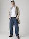 Dark Herren Jeanshose mit Relaxed Baggy Passform Dark Wash