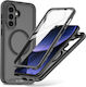 Tech-Protect Defense 360 Full Cover Silicone / Plastic Black (Galaxy A57)
