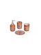 Melina's Collection Set Accesorii Pentru Baie Ceramic 4 Buc