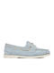 Men's Suede Boat Shoes Blue
