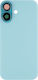 Apple Iphone 16 Back Glass Without Nfc Enlarged Camera Frame Teal Compatible