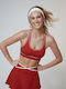 Women's Bra without Padding Red