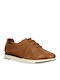 Women's Leather Oxford Shoes Tabac Brown