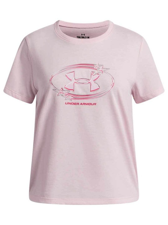 Under Armour Tricou pentru copii Pink