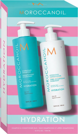 Moroccanoil Hydration Σετ Περιποίησης Μαλλιών Ενυδάτωσης για Ξηρά Μαλλιά με Σαμπουάν & Conditioner 2τμχ