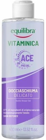 Equilibra Gel De Duș Delicat Cu Vitamine 400 Ml
