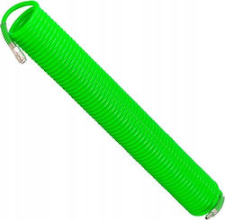 Rockforce Спирален Маркуч С Бързи Връзки 10mm X 15m Rockforce Спирален Маркуч С Бързи Връзки 10mm X 15m