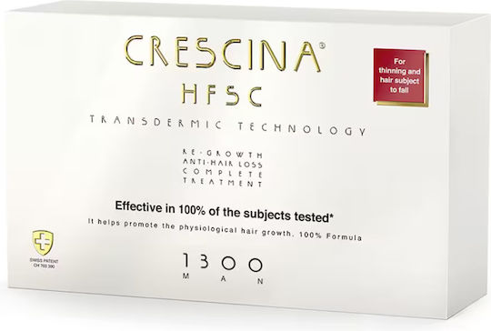 Crescina Crescina HFSC 1300 Ampule Împotriva Căderii Părului Pentru Bărbați 20x3.5ml