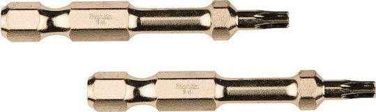 Magnetic Tip Makita Rotating Screwdriver T15-50mm Ig 2 Pieces