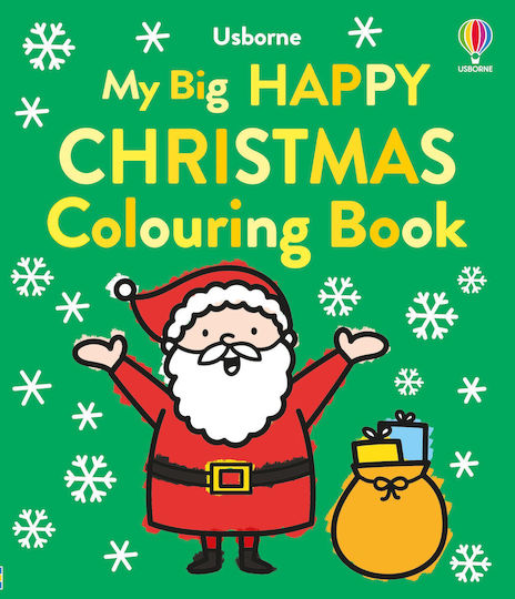 Mein Großes Fröhliches Weihnachts-Malbuch