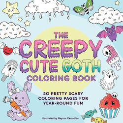 Creepy Cute Goth Coloring Book Adams Media Corporation Paperback Softback