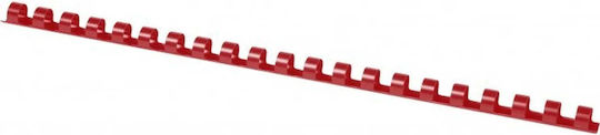 Office Products Bookbinding Combs A4 10mm 65 Sheets 100 Pieces Red