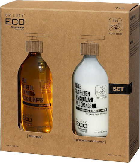 Acrylmed Dr Lucy Eco Set Shampoo Coarse Coat + Conditioner Dogs 5905857022944