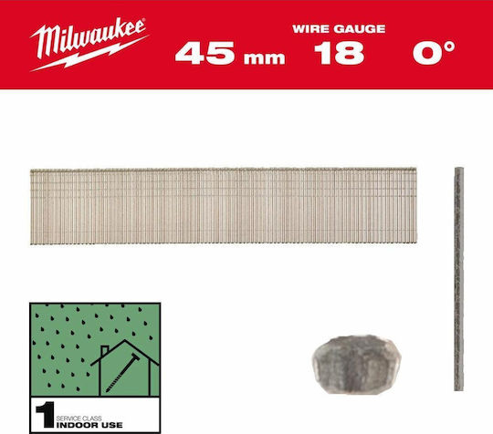 Milwaukee Milwaukee Пинове 18g/45mm 5000 Бр M18fn18gs