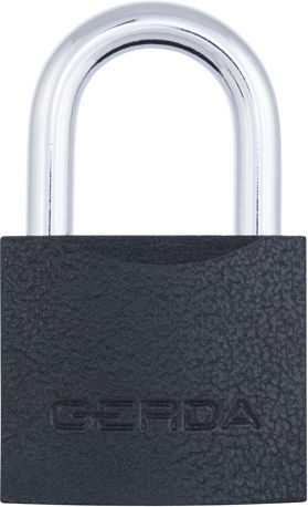 Gerda Steel Padlock Brass with Key 75mm 1pcs