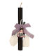 Easter Candle Wednesday Round Beeswax (Various Designs)