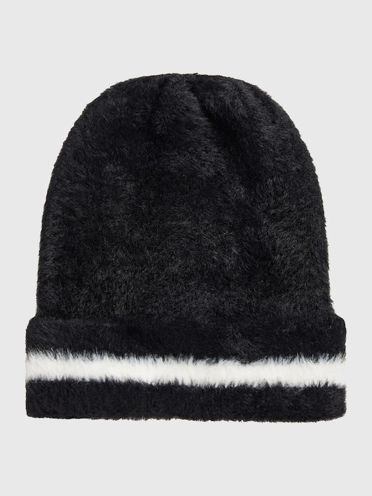 Beanie Beanie Knitted in Black color
