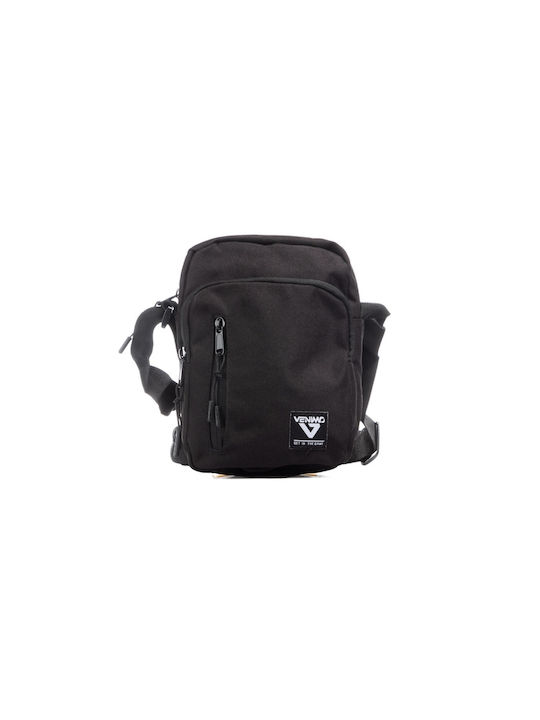 Venimo Men's Gym Shoulder Bag Black