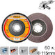 Grinding Disc Fiber K60 115mm