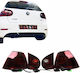 Carro 293198 Set Faruri Spate VW Golf V 5 03-08 Lumini LED Urban Style Roșu Cireș Fumuriu