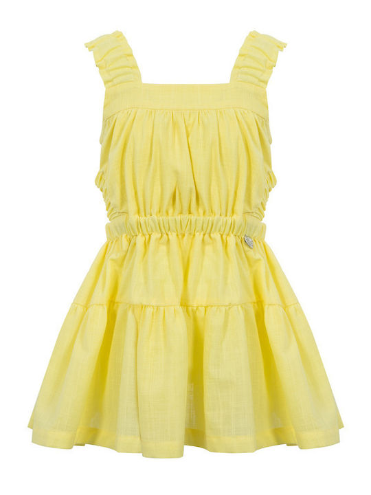 Rochie pentru Copii Fără mâneci Yellow