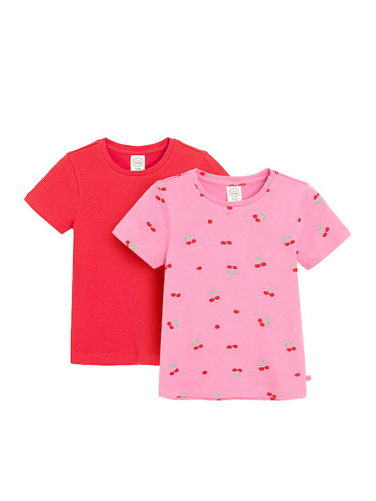 Σετ Παιδικά T-shirts Κόκκινα