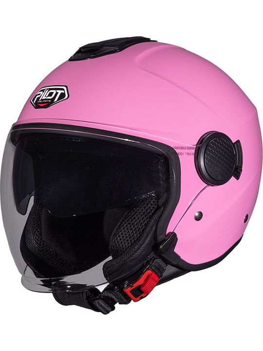 Pilot Fly SV Baby Pink Cască Moto Jet ECE 22.06...