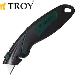 Utility Knife Auto Lockable Troy 21605