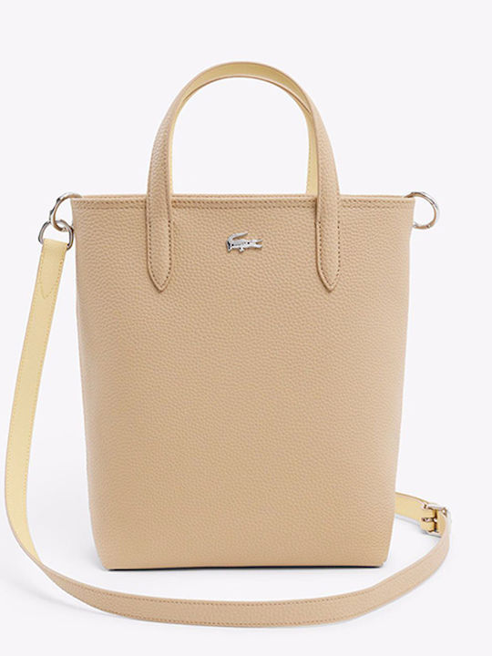 Damentasche Shopper Schultertasche Beige