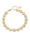 Senza Women's Bracelet Riviera Gold Plated