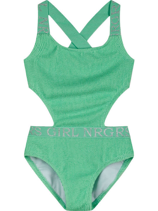 Energiers Kids Swimwear One-Piece Neon Green