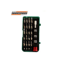 Precision Bit Set 21 Pieces Mannesmann 29721