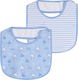 Energiers Lätzchen Stoff Light Blue 2Stück