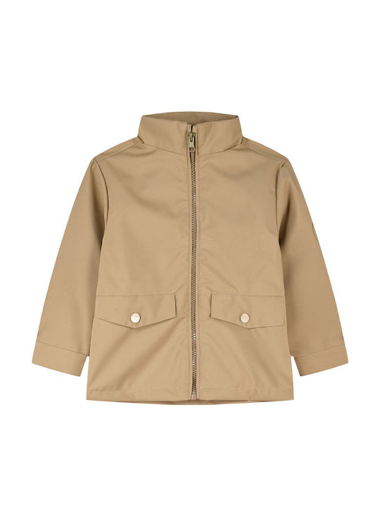 Energiers Kids' Casual Jacket with Hood Beige
